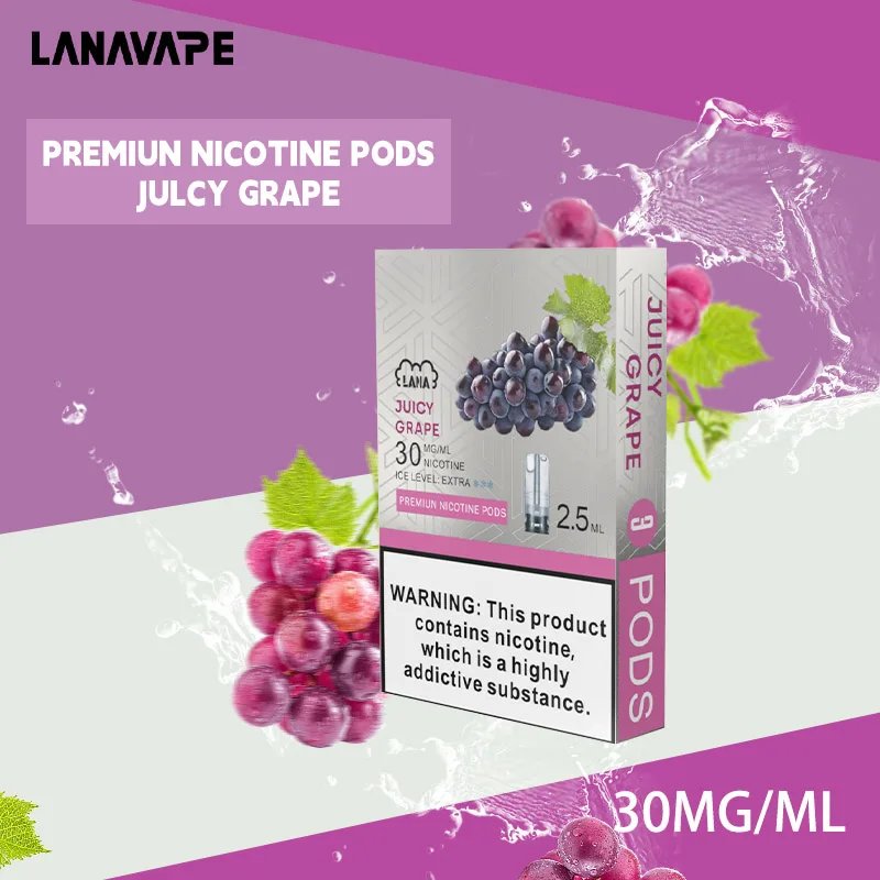 LANA拉娜煙彈-透明發光煙彈2.5ML智能感应长效续航柔光氛围装饰